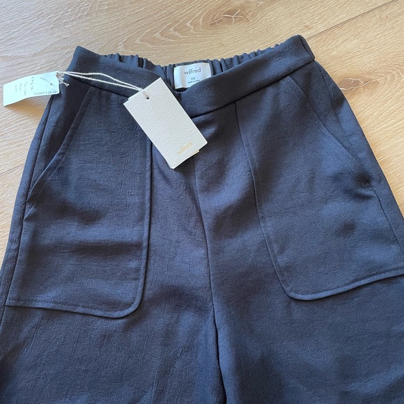 Wilfred Boissier Noir Wide Leg Culotte/Pant. NWT - Picture 8 of 11